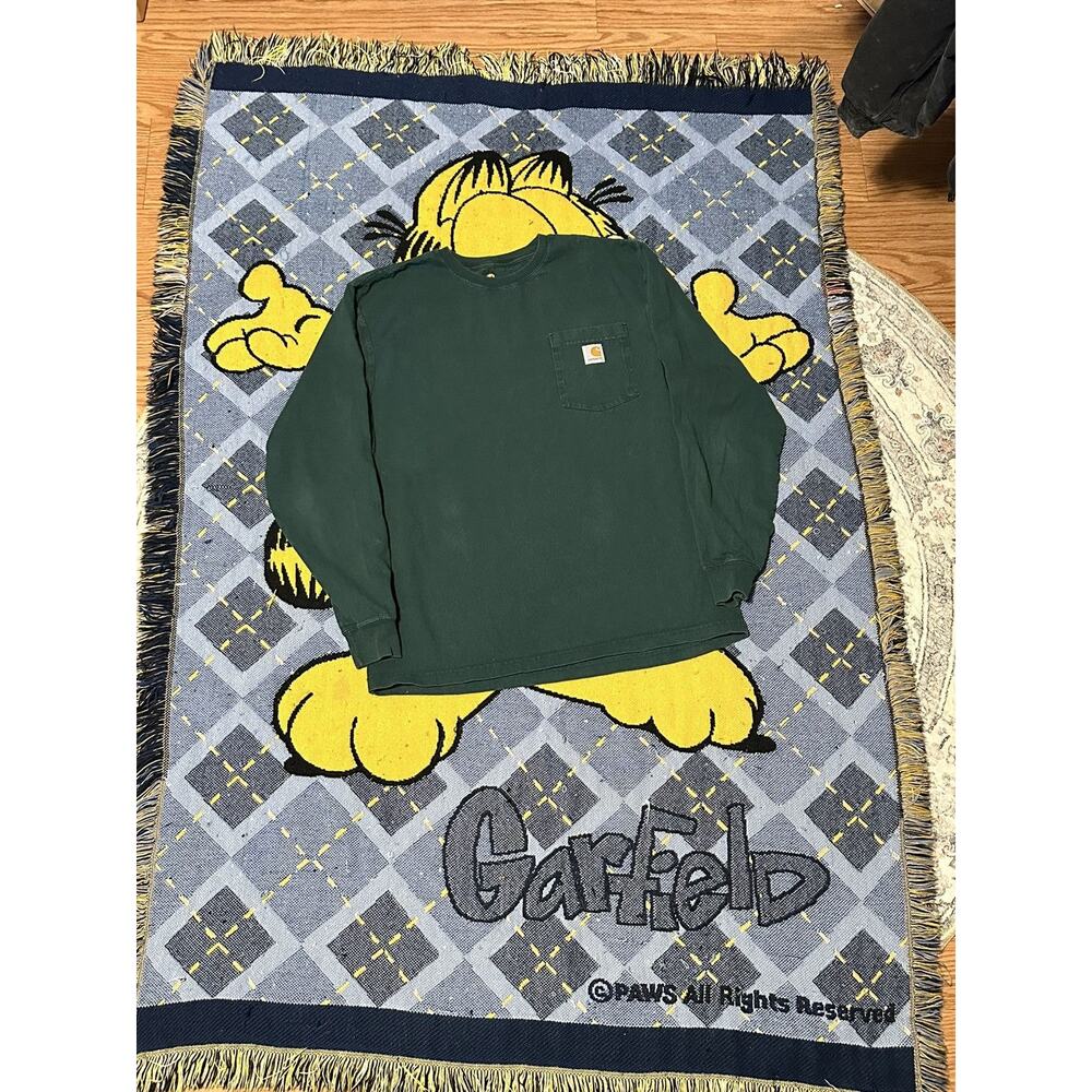 Vintage Carhartt Forest Green Longsleeve Shirt